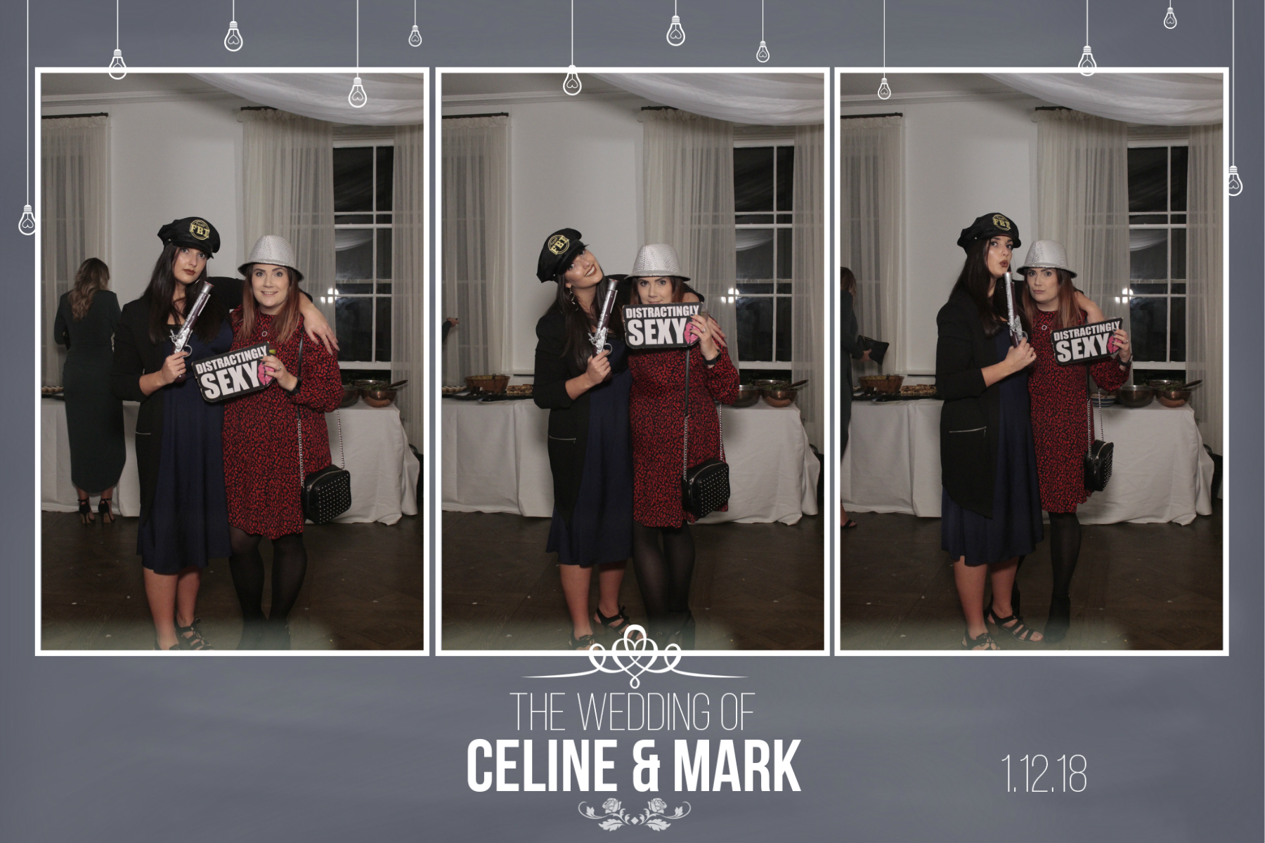 Mark and Celine's Wedding | View more photos from the event at gallery.myphotoboothexperience.co.uk/u/MyPhotoBoothExperienceLtd/Mark-and-Celines-Wedding